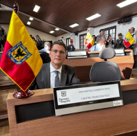 Concejal ‘Papo’ Amín promueve el fortalecimiento de la seguridad en Bogotá