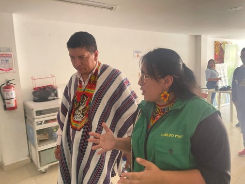 <p>Pueblo Pijao residente en Bosa realizó asamblea general con la presencia del Concejal Taita Oscar Bastidas Jacanamijoy</p>