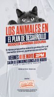 La concejal Clara Sandoval coordinadora ponente del plan de desarrollo te invita a la audiencia pública “Los Animales en el Plan de Desarrollo Bogotá Camina Segura”