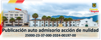 PUBLICACIÓN AUTO ADMISORIO ACCIÓN DE NULIDAD 25000-23-37-000-2024-00197-00