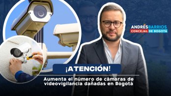 ¡Atención! Aumenta el número de cámaras de videovigilancia dañadas en Bogotá