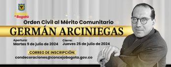 Orden Civil al Mérito Comunitario Germán Arciniegas 2024