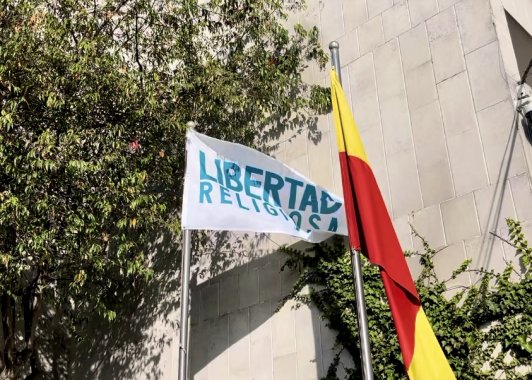 <p>Bogotá izará la Bandera de Libertad Religiosa</p>
