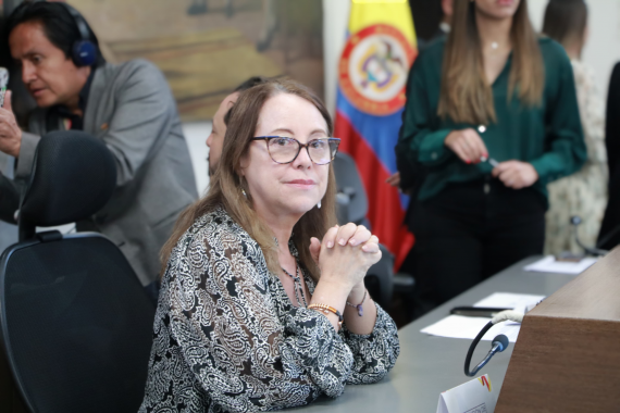 <p>Concejala Ana Teresa Bernal defiende postura del Presidente Petro sobre la situación en Venezuela</p>