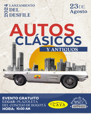 <p>¡Imperdible! Agéndese para el lanzamiento del Desfile de Autos Clásicos y Antiguos que tendrá Bogotá</p>