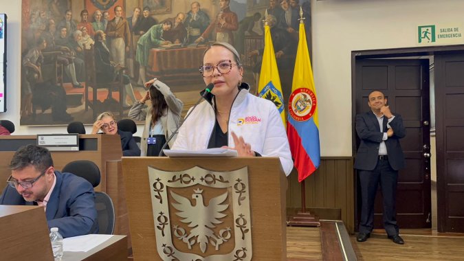 <p>Concejal Rocío Dussán ratifica en Plenaria ponencia positiva con recursos adicionales por $37.405.000.000 para inversión social en Bogotá</p>