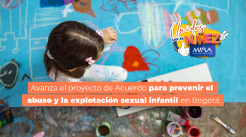 Avanza el proyecto de Acuerdo para prevenir el abuso y la explotación sexual infantil en Bogotá