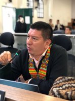 “No rechazamos el progreso, hacemos un llamado a la planificación que tenga en cuenta a las comunidades”, concejal taita Óscar Bastidas Jacanamijoy en el debate sobre el metro de Bogotá