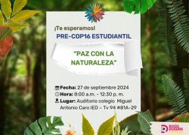 Se acerca la Pre-COP16 de las niñas, niños y adolescentes de Bogotá