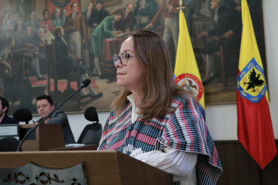 <p>Urgente llamado de Ana Teresa Bernal: “La crisis climática exige un compromiso real del Concejo de Bogotá”</p>