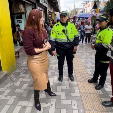 <p>Concejal Clara Lucía Sandoval celebra el inicio del ‘Plan Centro’ para reforzar la seguridad en San Victorino</p>