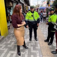 Concejal Clara Lucía Sandoval celebra el inicio del ‘Plan Centro’ para reforzar la seguridad en San Victorino