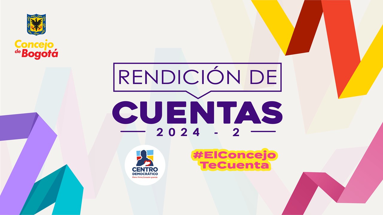 Enlace para visualizar la presentación de Rendición de cuentas del  Partido Centro Democrático