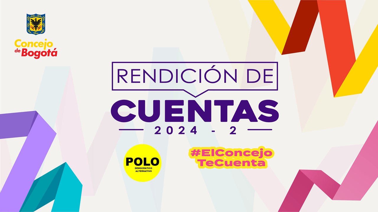 Enlace para visualizar la presentación de Rendición de cuentas del Partido Polo Democrático Alternativo