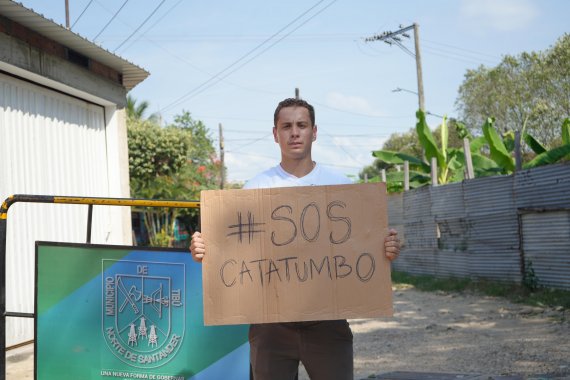 <p>Concejal Uscátegui visitó el municipio de Tibú, en el Catatumbo, ante la grave crisis de violencia que vive la región</p>