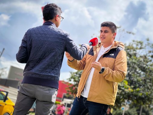 <p>Cindy Ayala Valbuena, perdió su visión por una bala perdida en el centro de Bogotá y pide justicia</p>