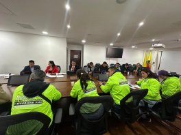 Concejal Julián Forero reanuda mesas de trabajo con la Secretaría de Movilidad en la Personería de Bogotá