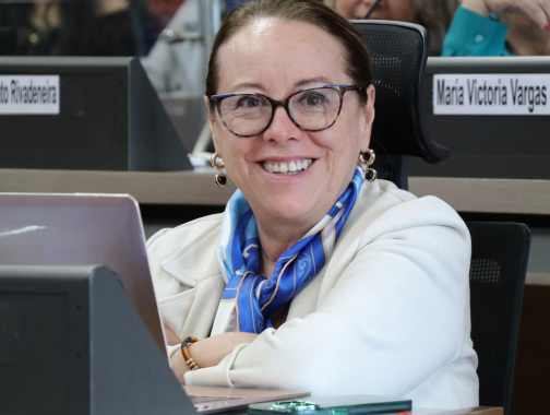 <p>Concejala Ana Teresa Bernal presenta ponencia positiva al proyecto de institucionalización de la Expo Restrepo</p>