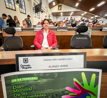 <p>Conmemoración del Día Internacional de las Enfermedades Huérfanas: Un llamado a la atención integral en Bogotá</p>