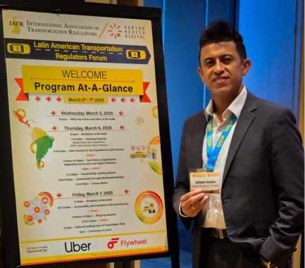 <p>Foro Latinoamericano de Reguladores del Transporte en Ciudad de México Modernización del Transporte: Entre la Regulación y la Realidad</p>