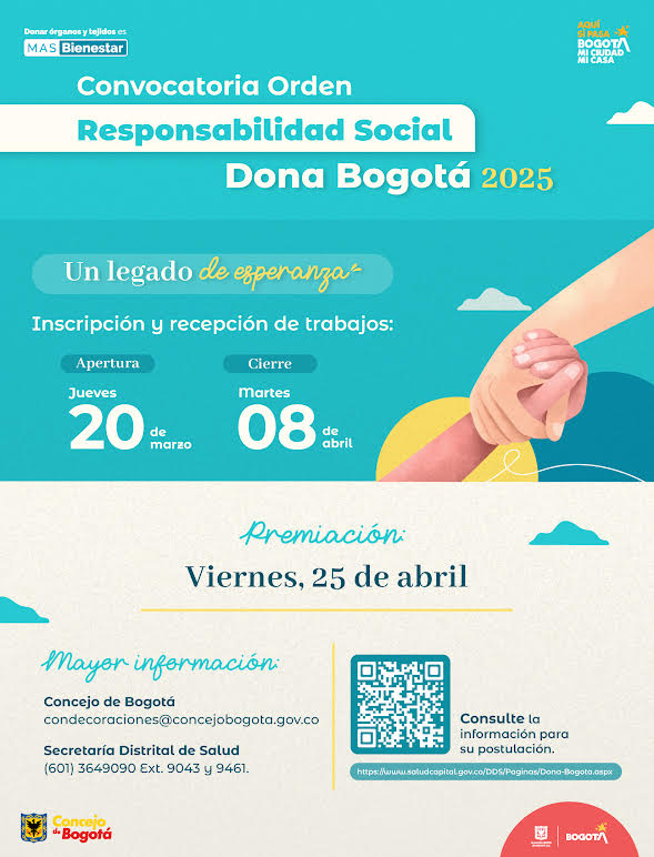 Pieza promocional de la convoctoria