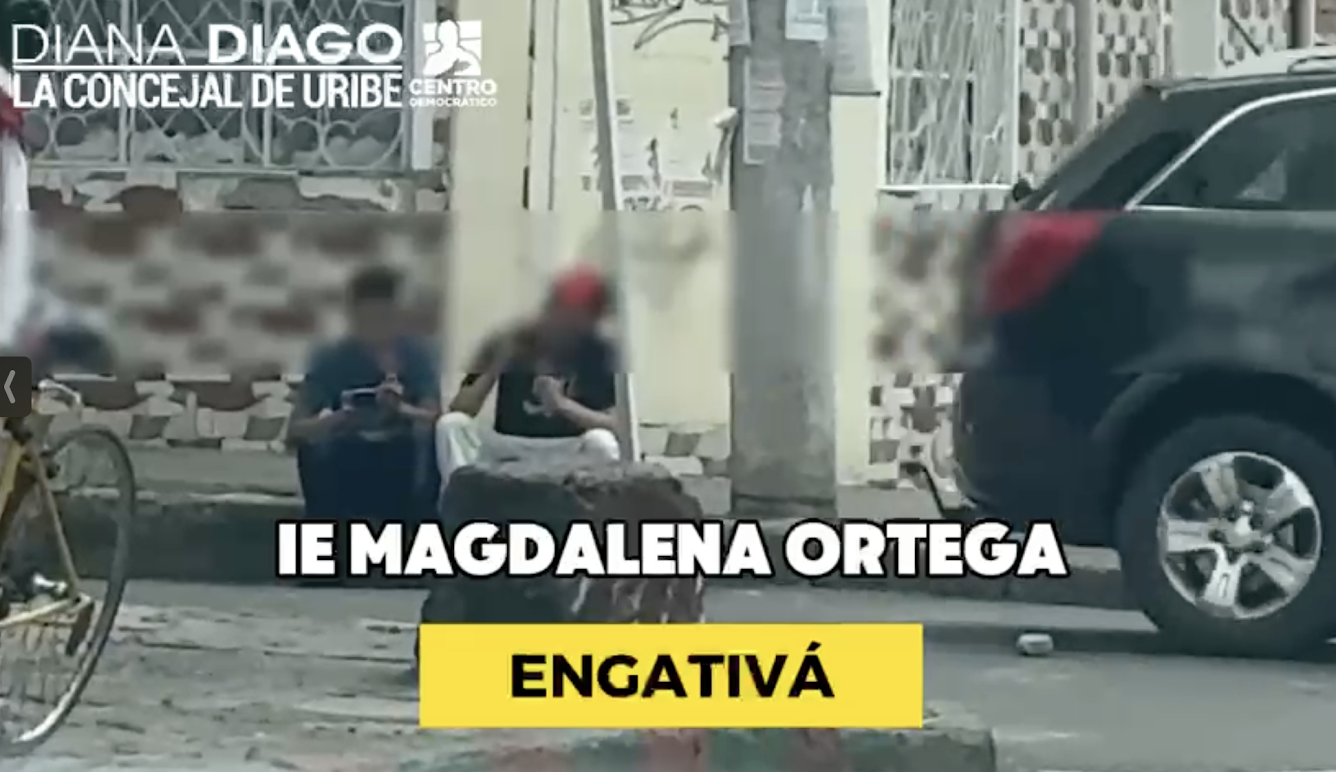 Imagen de  Jóvenes consumiendo y expendiendo droga en el entorno escolar de la Institución Educativa Magdalena Ortega, en la localidad de Engativá
