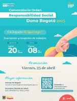 Orden Responsabilidad Social Dona Bogotá, en Materia de Donación de Órganos y Tejidos 2025