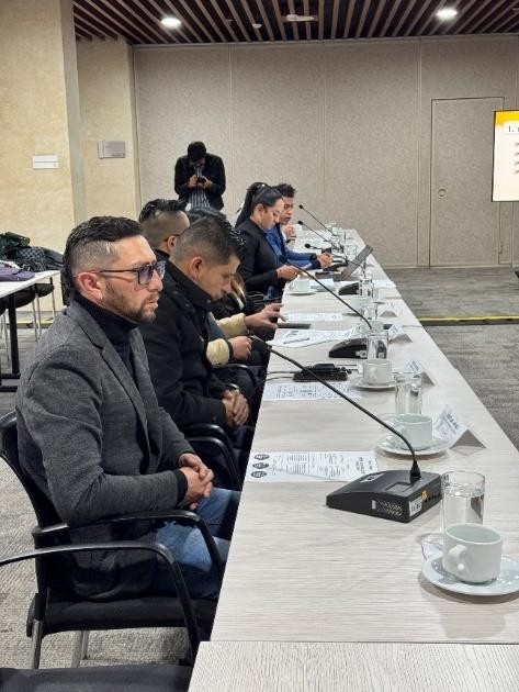 imagen donde aparece algunos asistentes