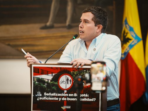 <p>Reductores de velocidad en las vías de Bogotá: ¿son suficientes y de buena calidad?</p>