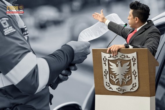 <p>Concejal Julián Forero pone en evidencia irregularidades en la Imposición de Sanciones por parte de la Secretaría Distrital de Movilidad lo que se evidencia en la revocatoria de más de 31.000 comparendos a favor de los Bogotanos</p>