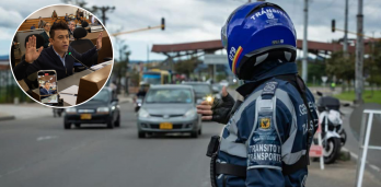 Concejal Julián Forero denuncia la doble moral de agentes de tránsito infractores