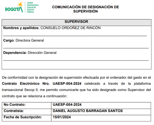 Imagen titulada "Comunicación de designación de supervisión
