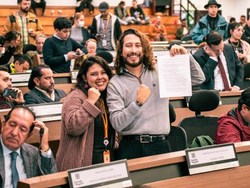 <p>Bogotá, ciudad líder en la lucha contra el acoso callejero</p>