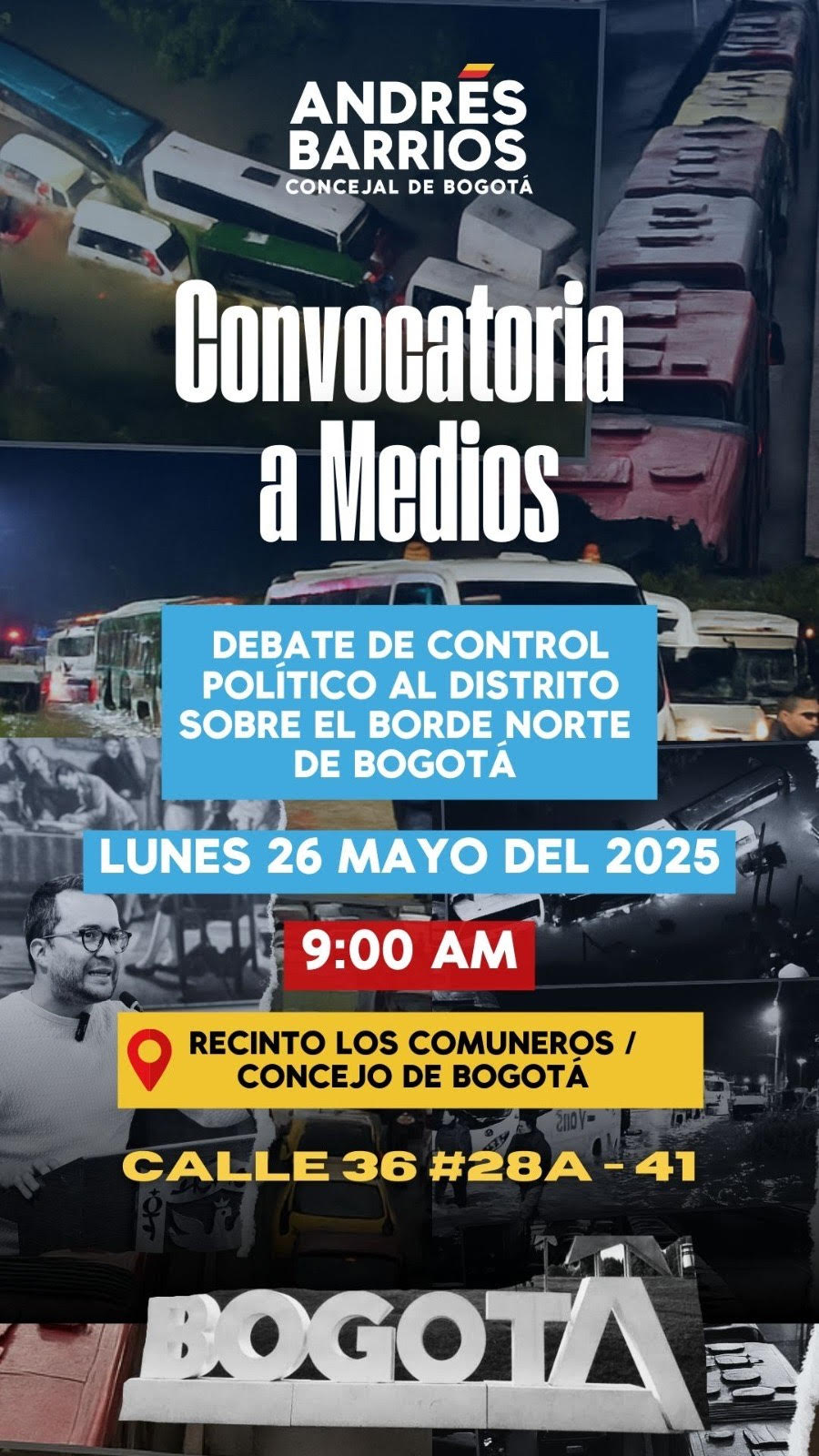 Pie de página Andrés Barrios