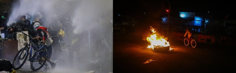 Imágenes de lo ocurrido durante la jornada de las protestas del 28 de mayo