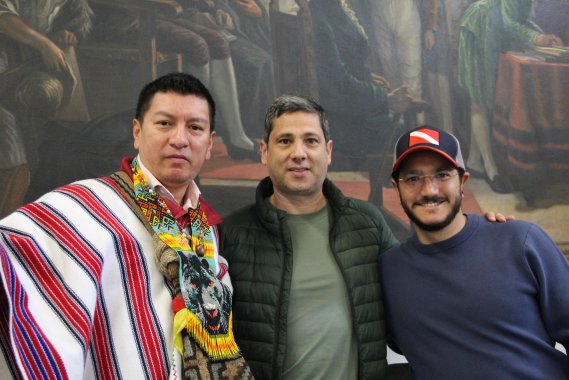 <p>Taita Oscar Bastidas Jacanamijoy, nuevo Primer Vicepresidente del Concejo de Bogotá</p>