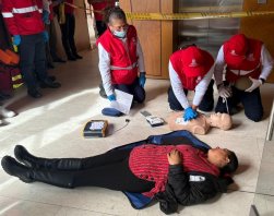 El Concejo de Bogotá continúa realizando simulacro de entrenamiento en Reanimación Cardio Pulmonar - RCP