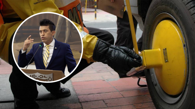 <p>Concejal Julián Forero propone mediante Proyecto de Acuerdo, eliminar el cobro por retiro de cepo en zonas de parqueo pago</p>