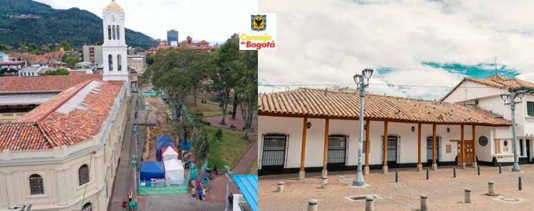 <p>Concejo alerta por abandono y fallas críticas en la Plaza Fundacional de Usaquén</p>