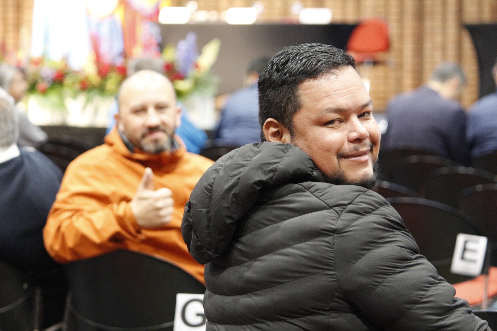 Fotografía condecoración especial a los trabajadores EAAB 