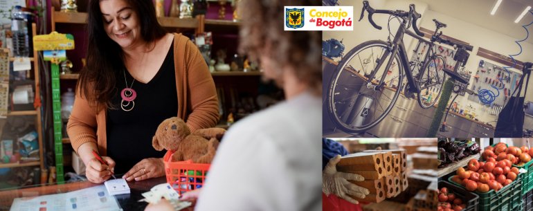 <p>Cabildantes analizan programas de financiamiento, formalización y apoyo empresarial en Bogotá</p>