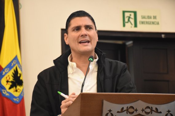 <p>Concejal Humberto Amín rinde cuentas a los bogotanos sobre el primer semestre 2025</p>