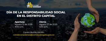 Reconocimiento a la Responsabilidad Social en el Distrito Capital 2025