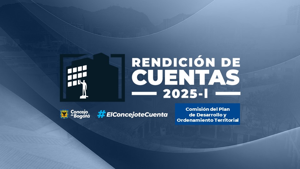 Imagen para visualizar la presentación de Rendición de cuentas de la Comisión del Plan