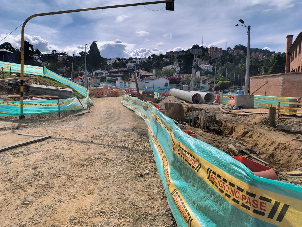Foto Obra de Avenida Boyacá con calle 127