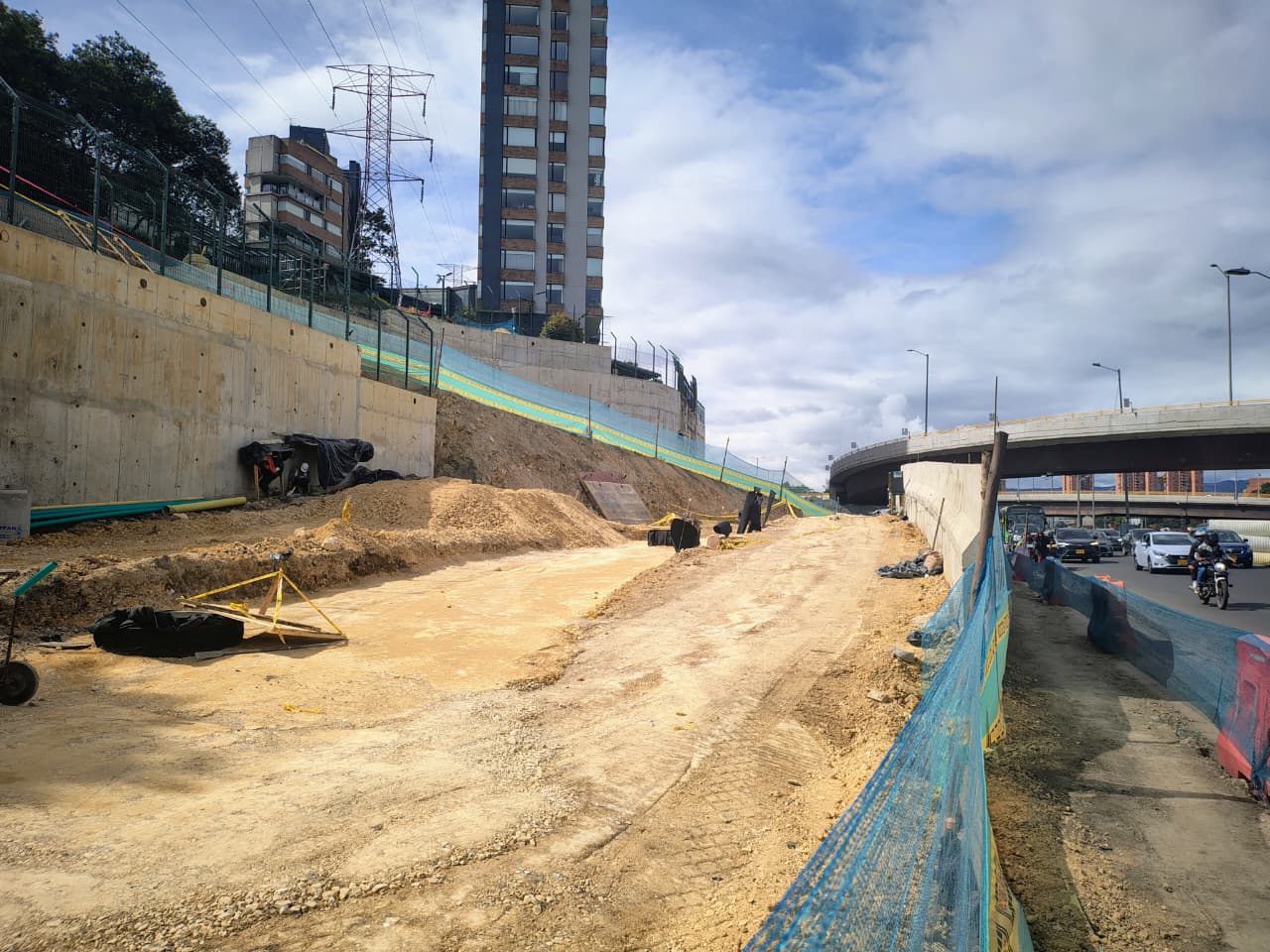 Foto Obra de Avenida Boyacá con calle 127