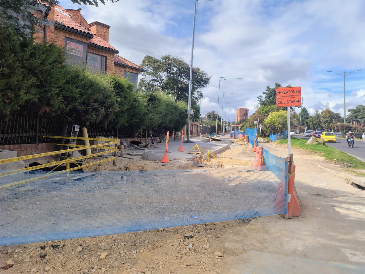 Foto Obras Avenida Boyacá con 127