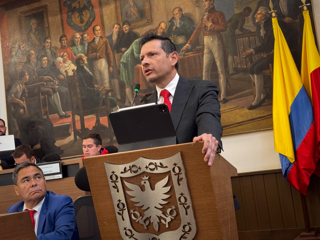 Foto concejal Samir Bedoya