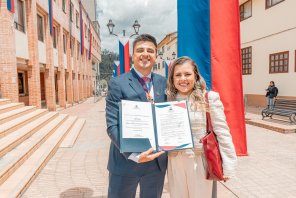 Orgullo boyacense, Concejal David Saavedra, recibió la máxima condecoración del Concejo Municipal de Chiquinquirá Orgullo boyacense, Concejal David Saavedra, recibió la máxima condecoración del Concejo Municipal de Chiquinquirá