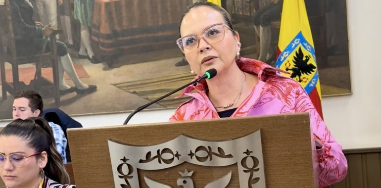 <p>Concejal Rocío Dussán lamenta el fallecimiento de Valeria Afanador y alerta sobre el aumento de homicidios infantiles en Bogotá</p>